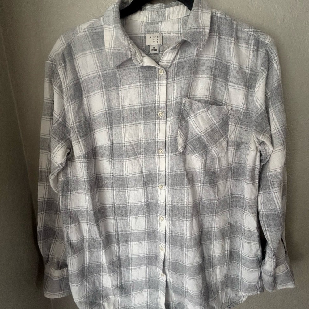 A new day‎ ladies flannel. Size Medium.